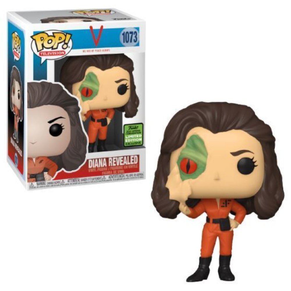 [2/$25] [BRAND NEW] FUNKO POP! V #1073 DIANA REVEALED FUNKO 2021 SHARED EXCLU